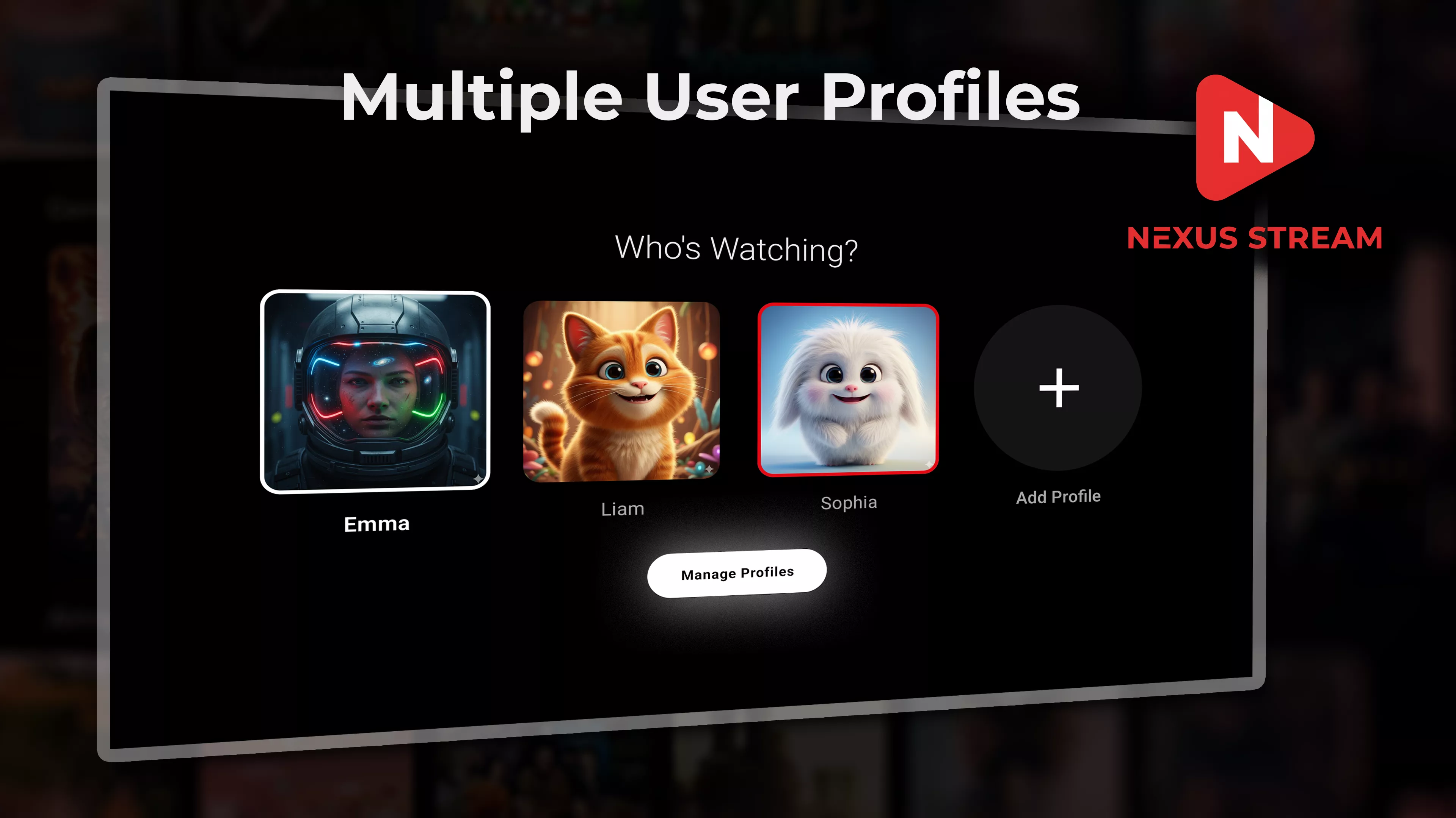 Profile Selection Screen